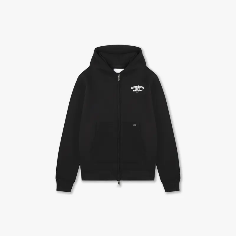 Croyez Fraternité Zip-Hoodie | Black