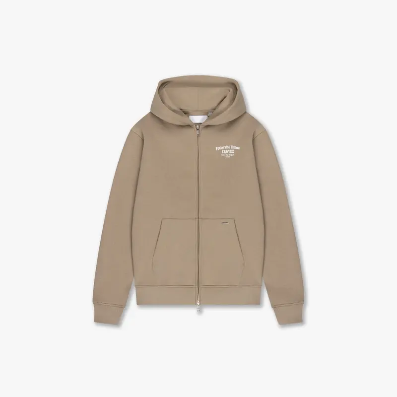 CROYEZ FRATERNITÉ ZIP-HOODIE | SAND
