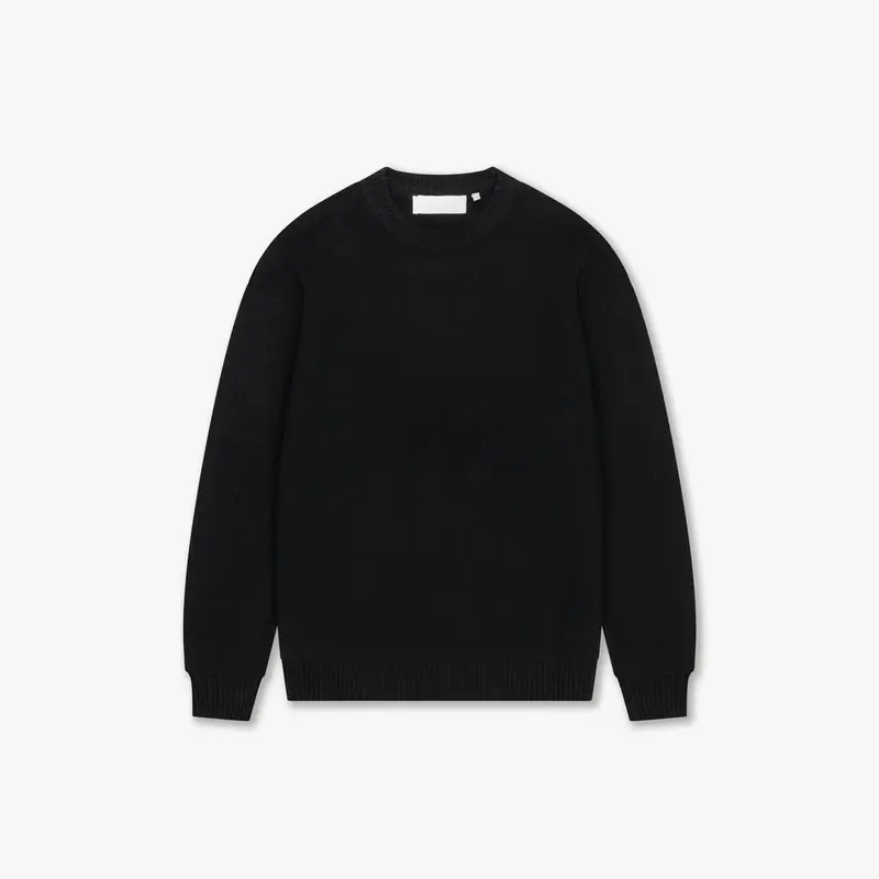CROYEZ GALLERY KNIT SWEATER | BLACK