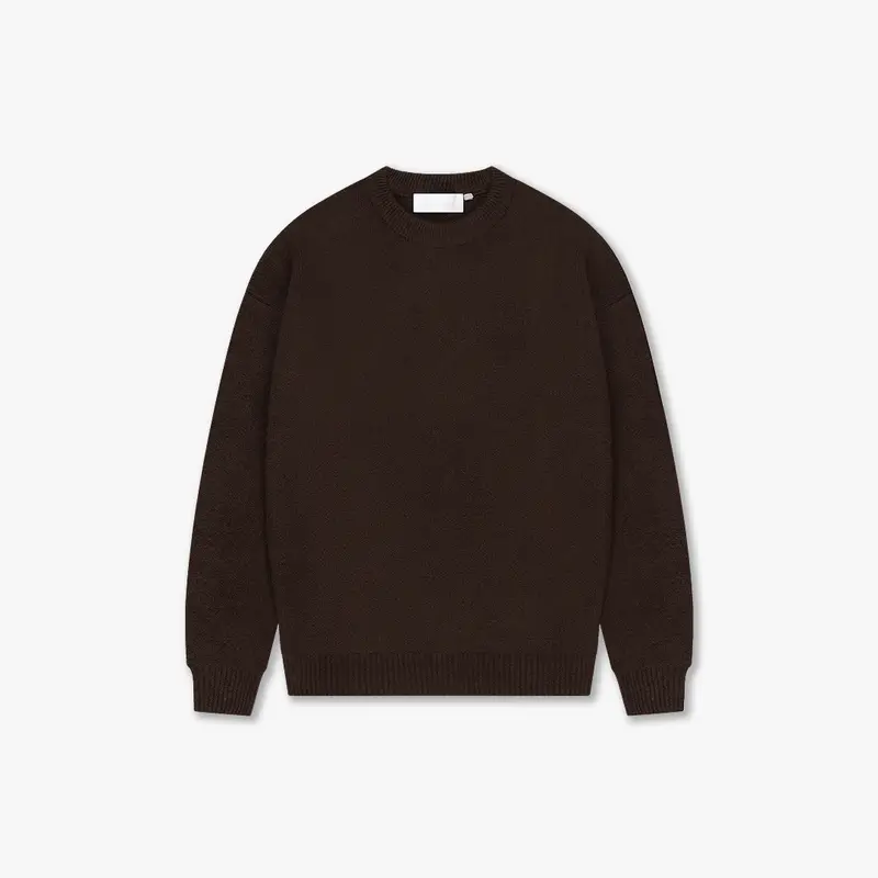 CROYEZ GALLERY KNIT SWEATER | BROWN