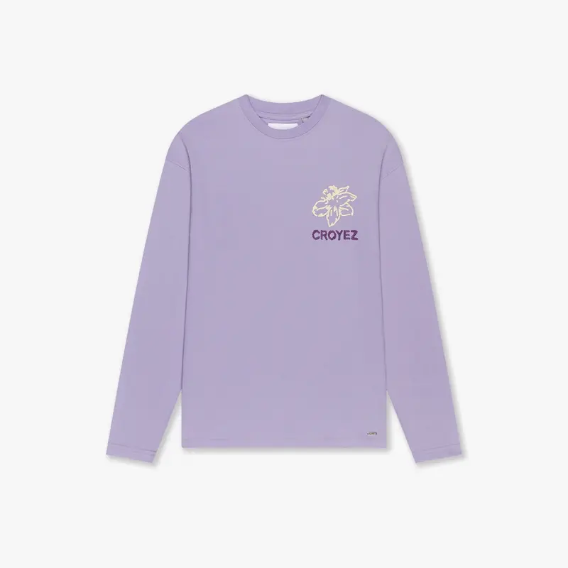 CROYEZ GARDENER LONGSLEEVE T-SHIRT | LILAC