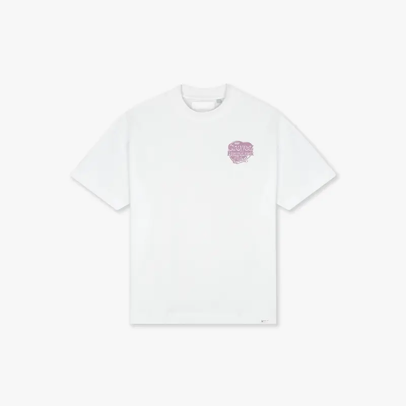 Croyez Heartbreak Club T-Shirt | White