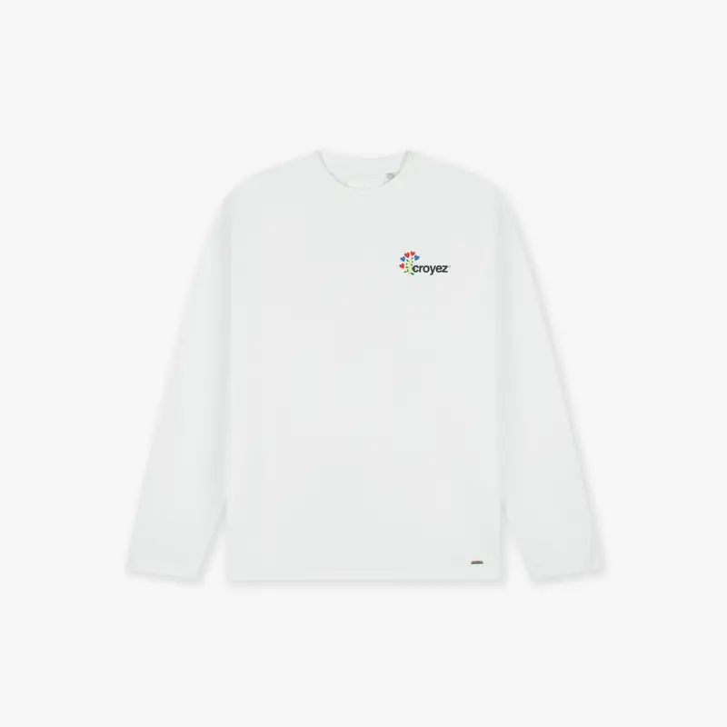 Croyez J'Adore Longsleeve T-Shirt | White
