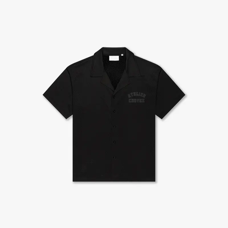 Croyez Mesh Atelier Shirt | Black