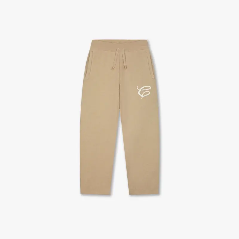 CROYEZ MINI ESSENCE KNIT STRAIGHT PANTS | SAND