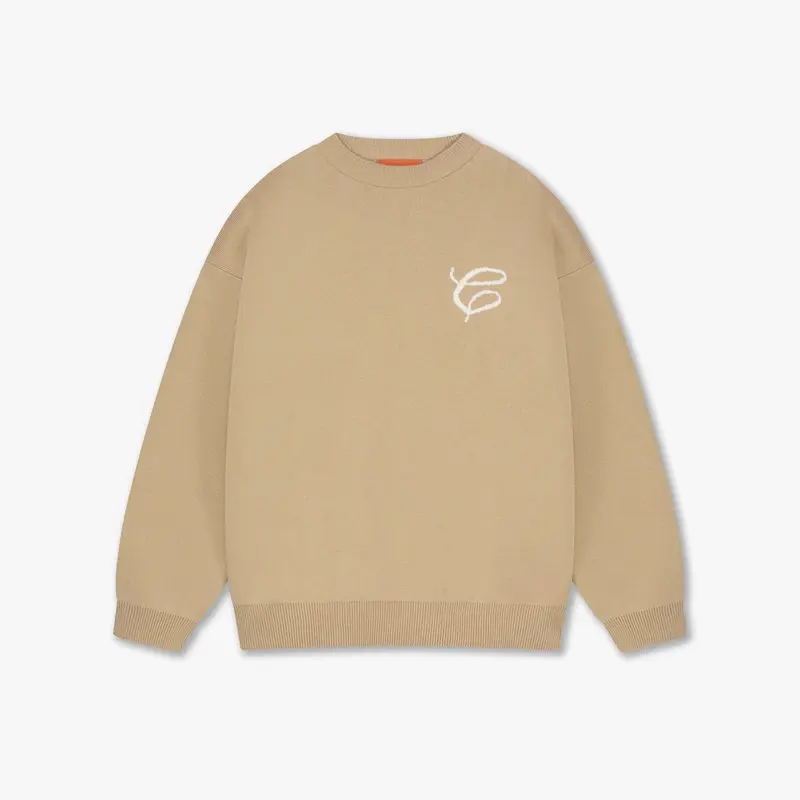 CROYEZ MINI ESSENCE KNIT SWEATER | SAND