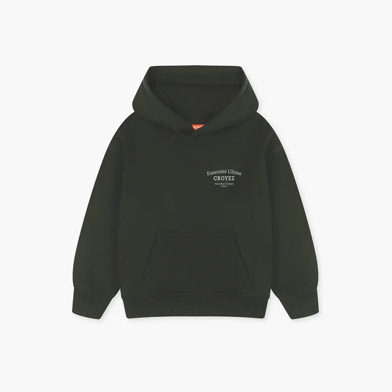 CROYEZ MINI FRATERNITÉ HOODIE | DARK GREEN