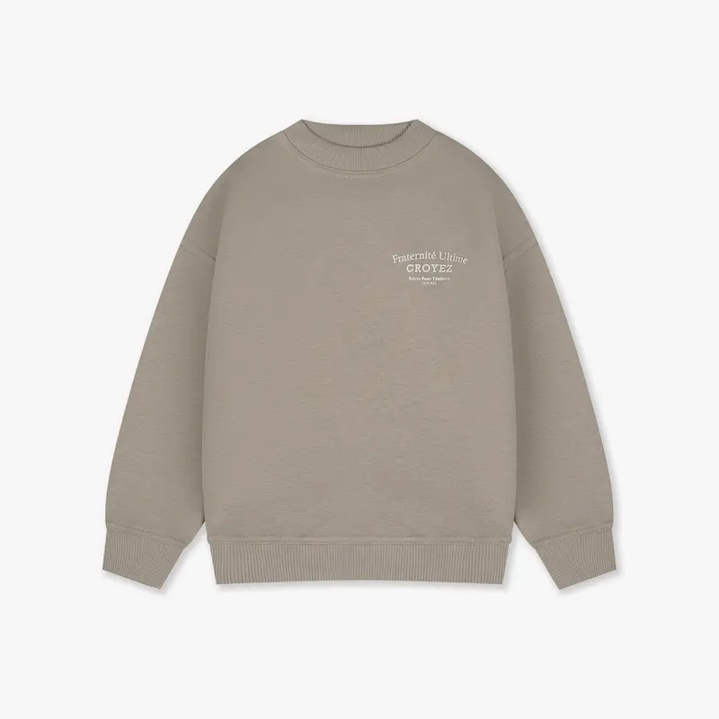 CROYEZ MINI FRATERNITÉ SWEATER | VINTAGE GREY