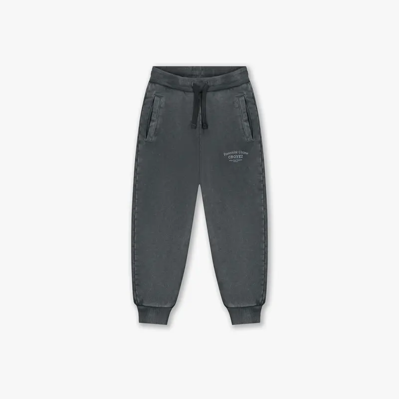 Croyez Mini Fraternité Sweatpants | Acid Wash/White