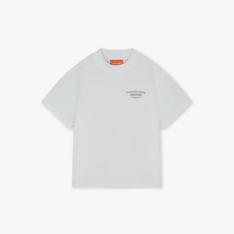 Croyez Mini Fraternité T-Shirt | White/Antra