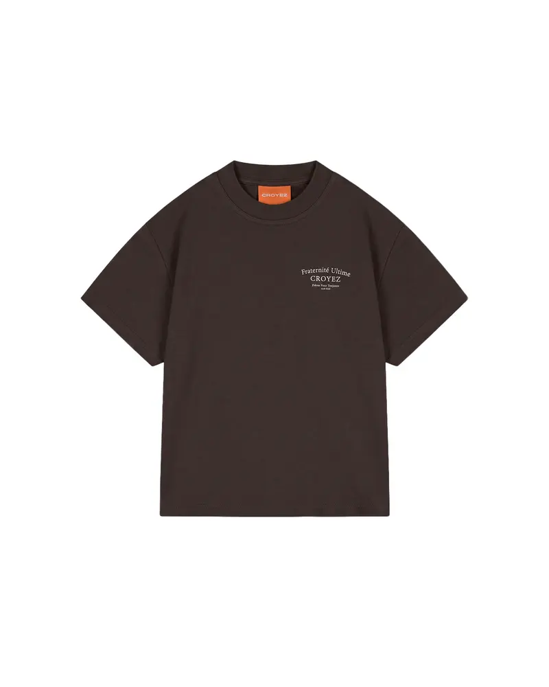 Croyez Mini Fraternité Ultime T-Shirt | Dark Brown