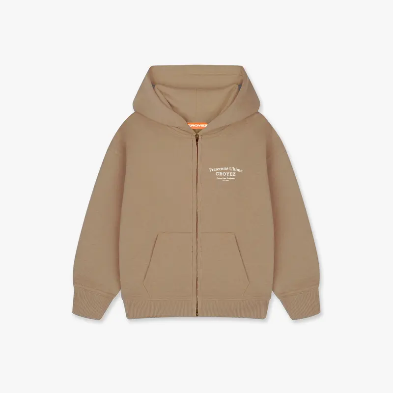 CROYEZ MINI FRATERNITÉ ZIP-HOODIE | DUSTY OLIVE