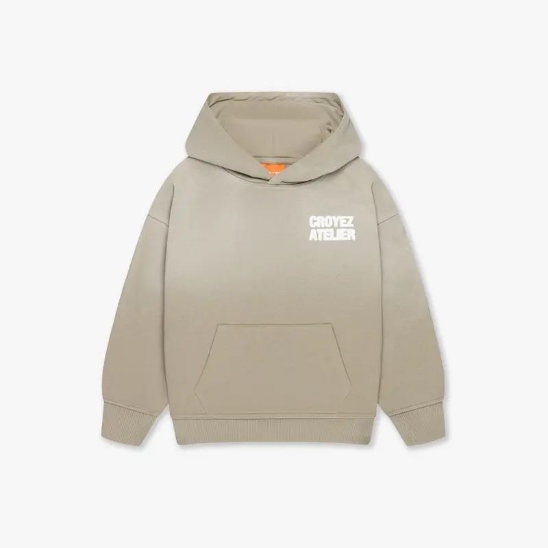 Croyez Mini Sprayed Atelier Hoodie | Dusty Olive