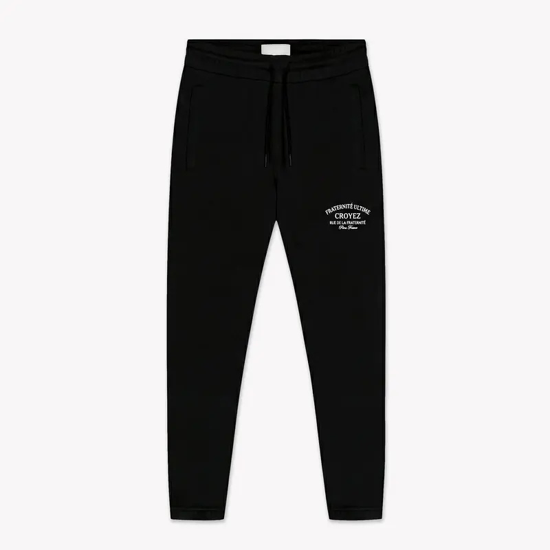Croyez Original Fraternite Sweatpants | Black