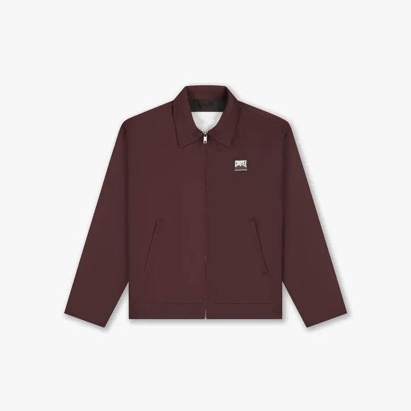 Croyez Patch Jacket | Raisin Red
