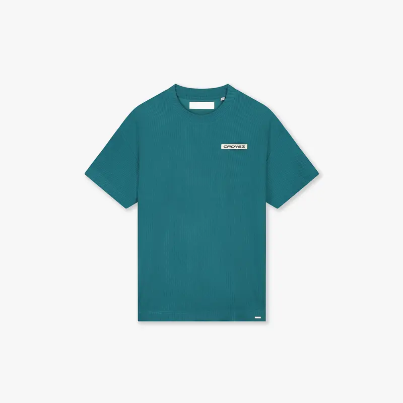 Croyez Plisse T-Shirt | Dark Teal