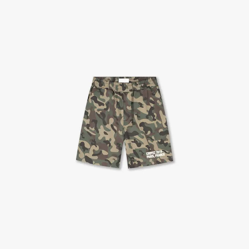 Croyez Relaxed Camo Shorts | Camo