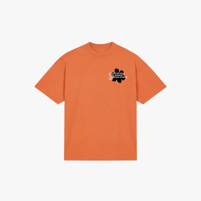 Croyez Silhouette T-Shirt | Orange