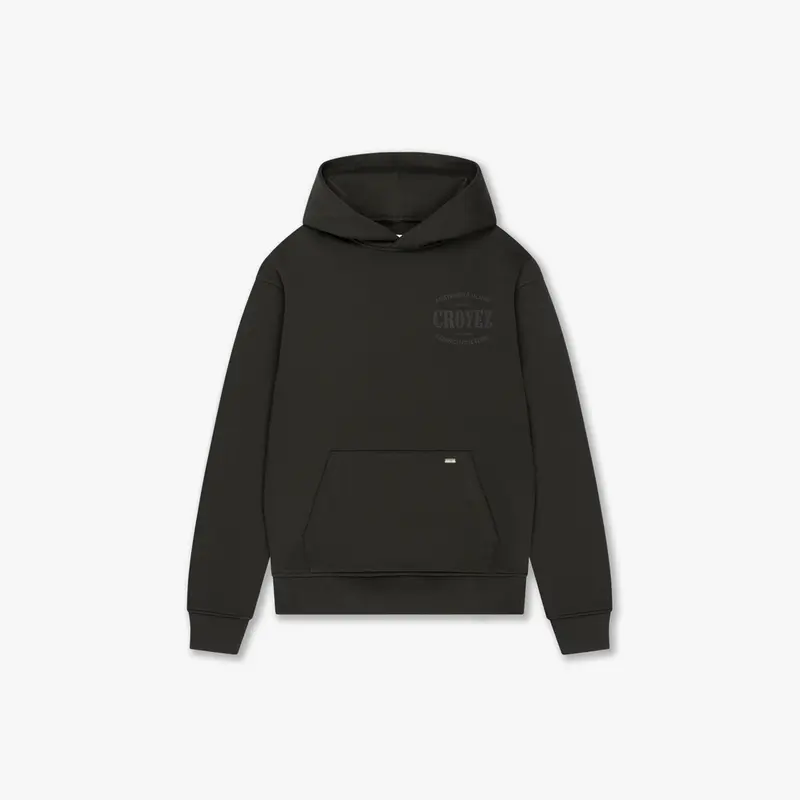 CROYEZ STAMP HOODIE | DARK GREEN
