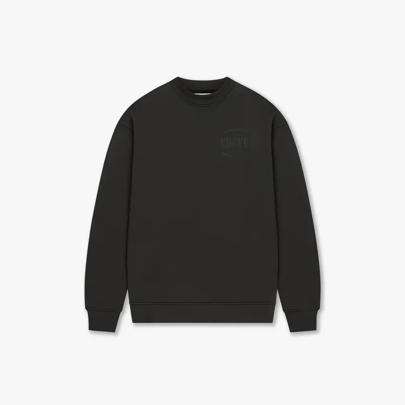 CROYEZ STAMP SWEATER | DARK GREEN