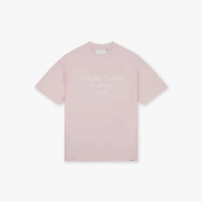 Croyez Studio Damaged T-Shirt | Pink