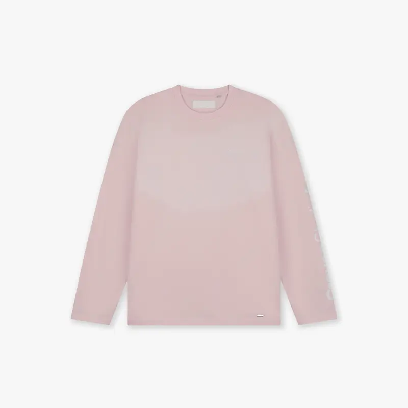 Croyez Studio Faded Longsleeve T-Shirt | Pink