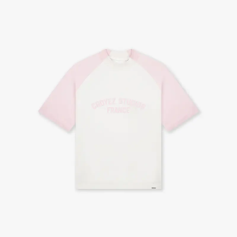 Croyez Studios Raglan T-Shirt | White