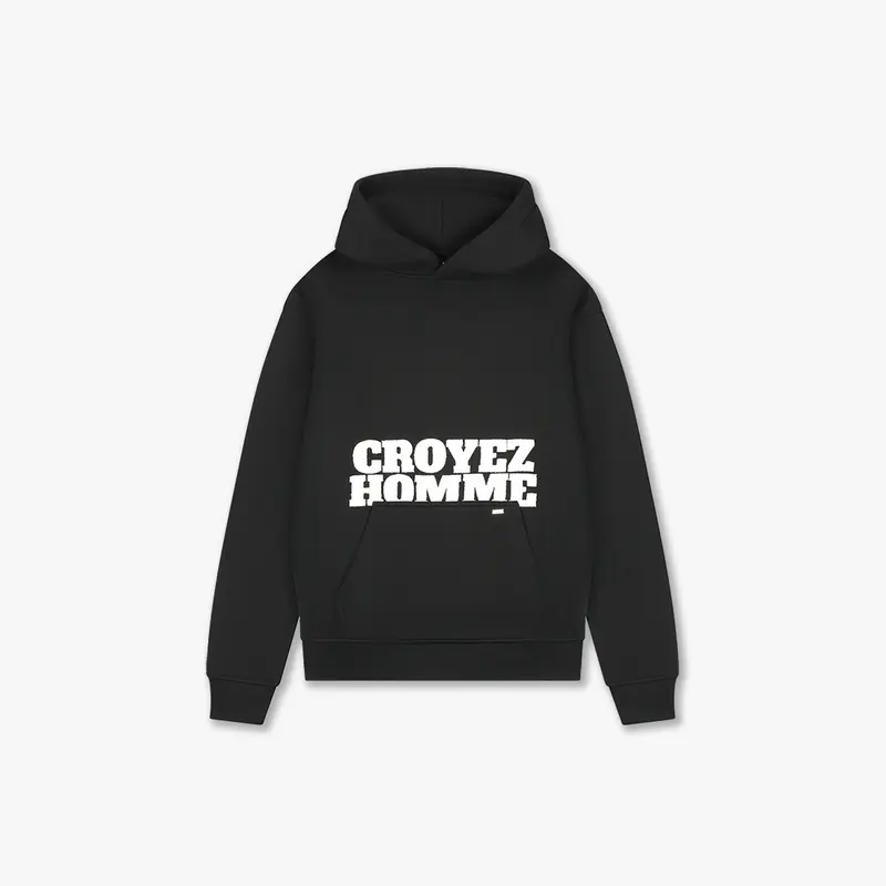 Croyez University Hoodie | Vintage Black