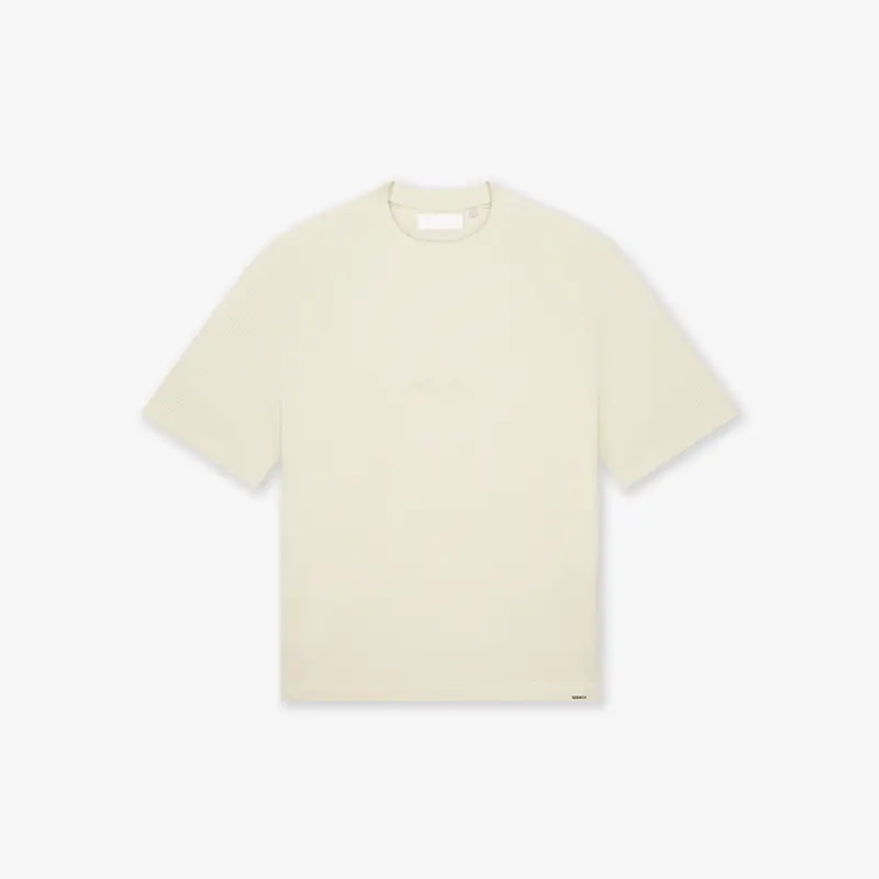 Croyez Waffle Raglan T-Shirt | Light Beige