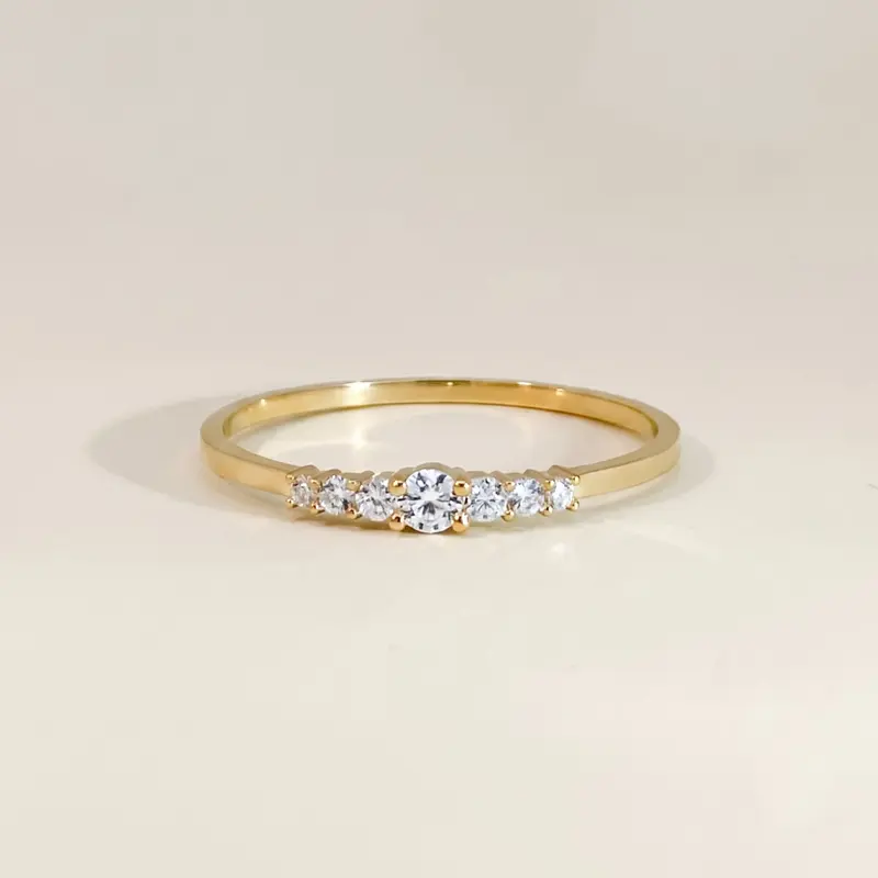Crystal Spark Ring