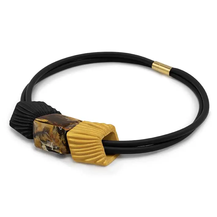 Cube ketting Tiger Rays