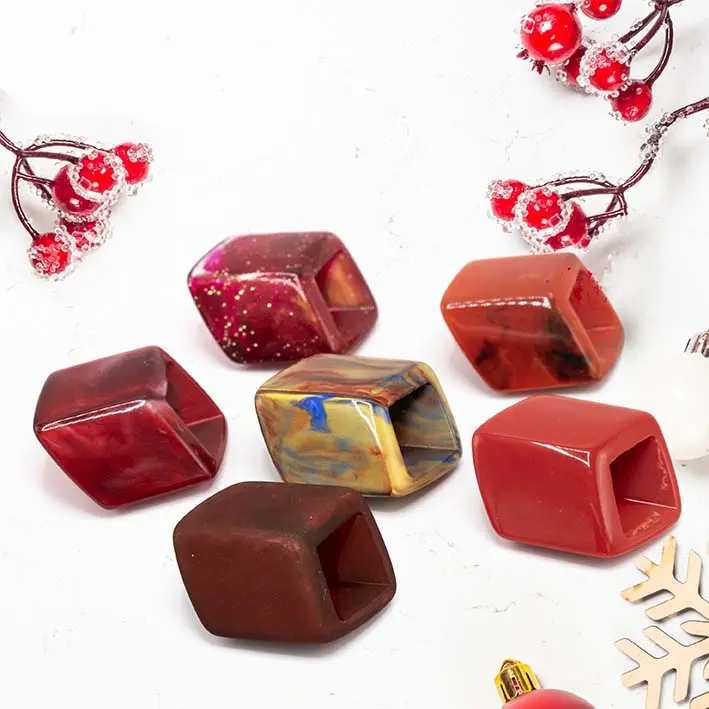 Cube set Rood, feestdagen special.
