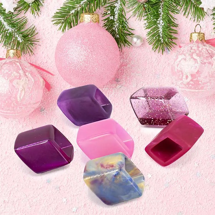Cube set Roze
