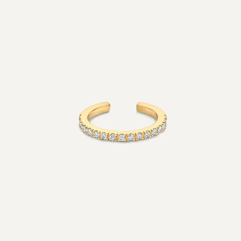 Cubic Zirconia Eternity Ear Cuff
