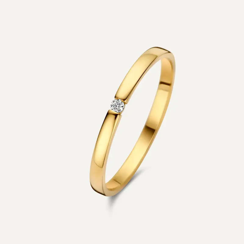 Cubic Zirconia Tension Ring