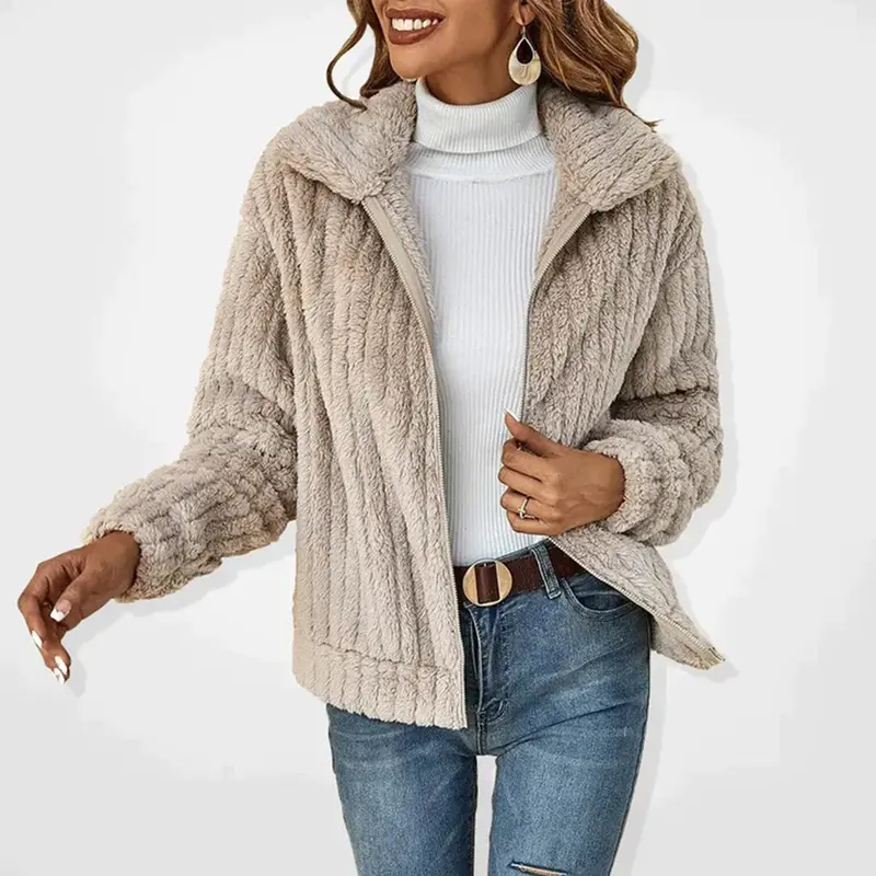 Damen Fleece Weste - Winterglut