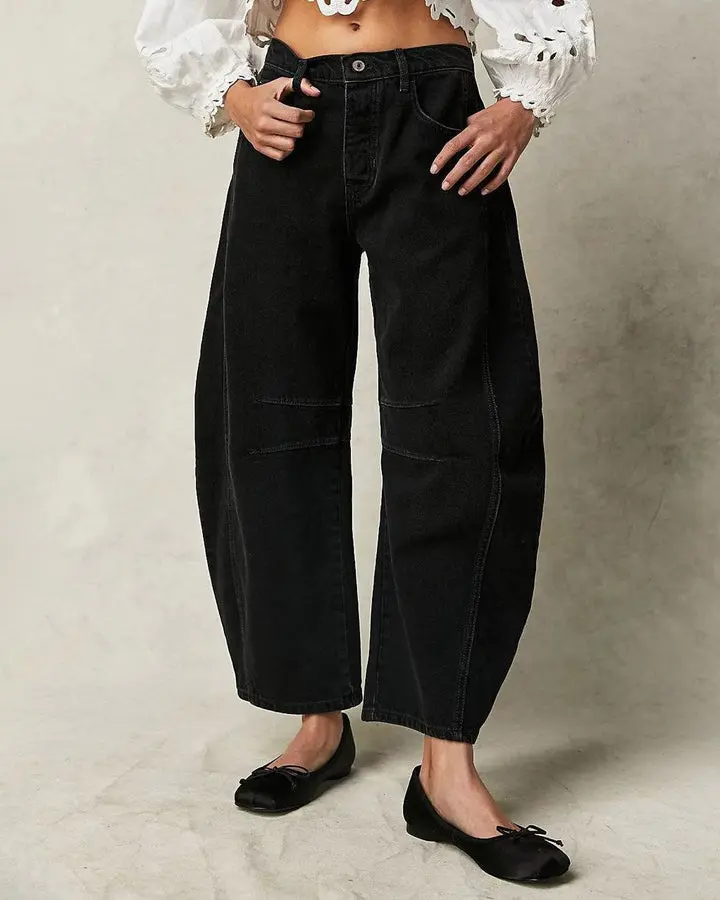 Damen-Jeans im Barrel-Schnitt – Maribel Herbstedition