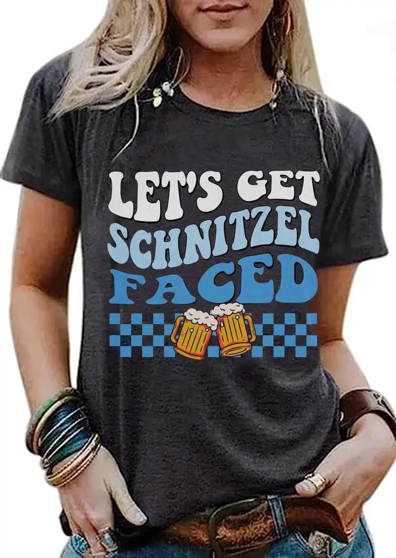 Damen Kurzarm T-Shirt – Saskia Oktoberfest 2025