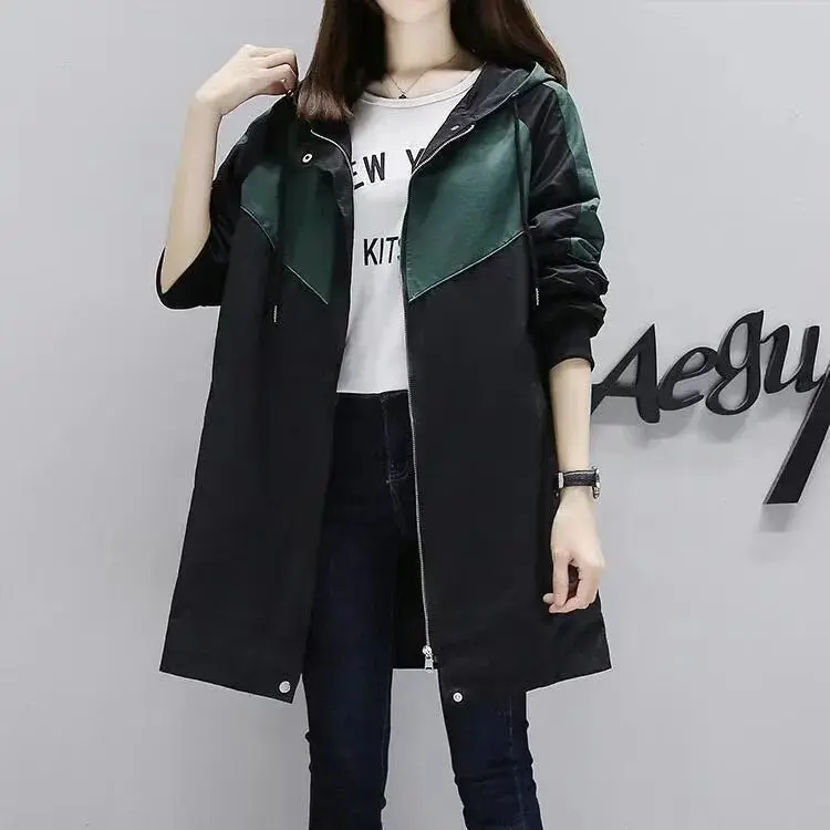 Damen Trenchcoat mit Kapuze – Marit
