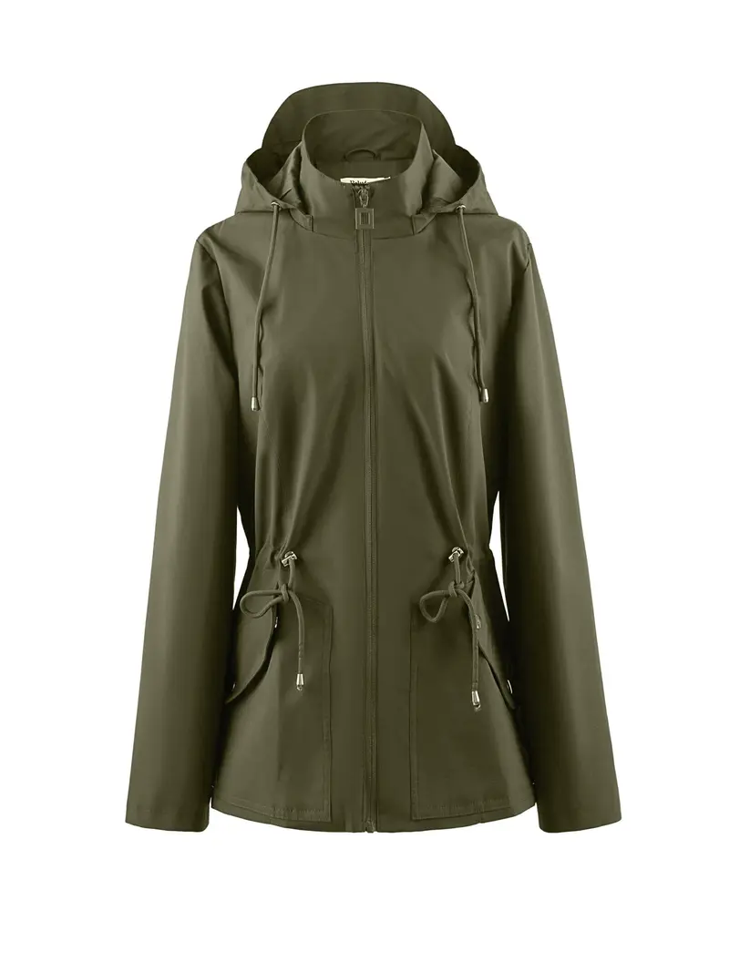 Damen Wasserdichte Jacke mit Kapuze – Iris