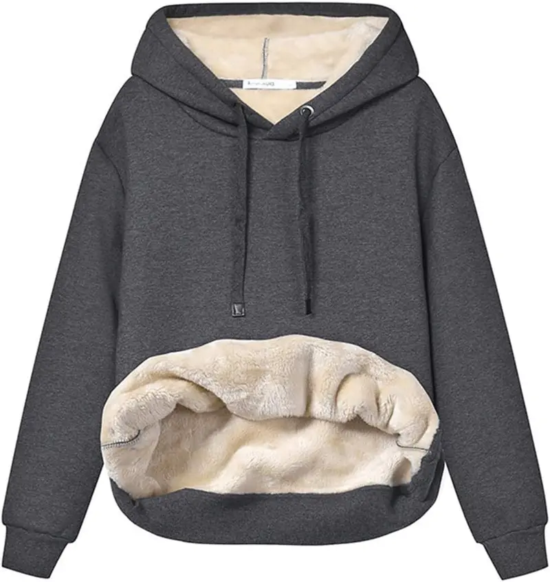 Damen Winter Gefütterte Hoodie – Lilly