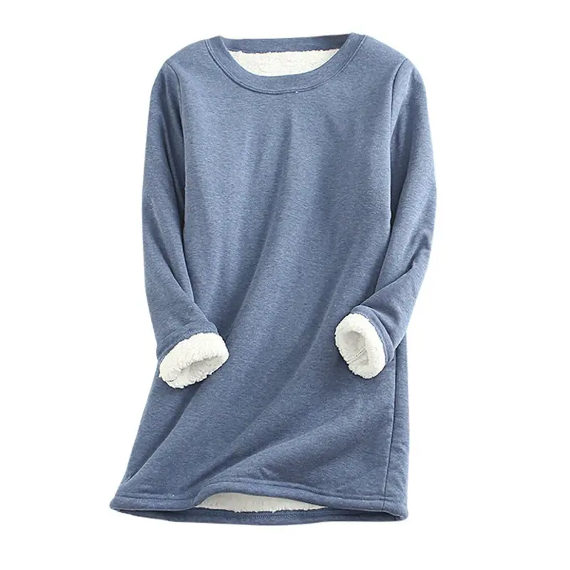 Damen-Winterfleecepullover mit Innenfutter – Mira