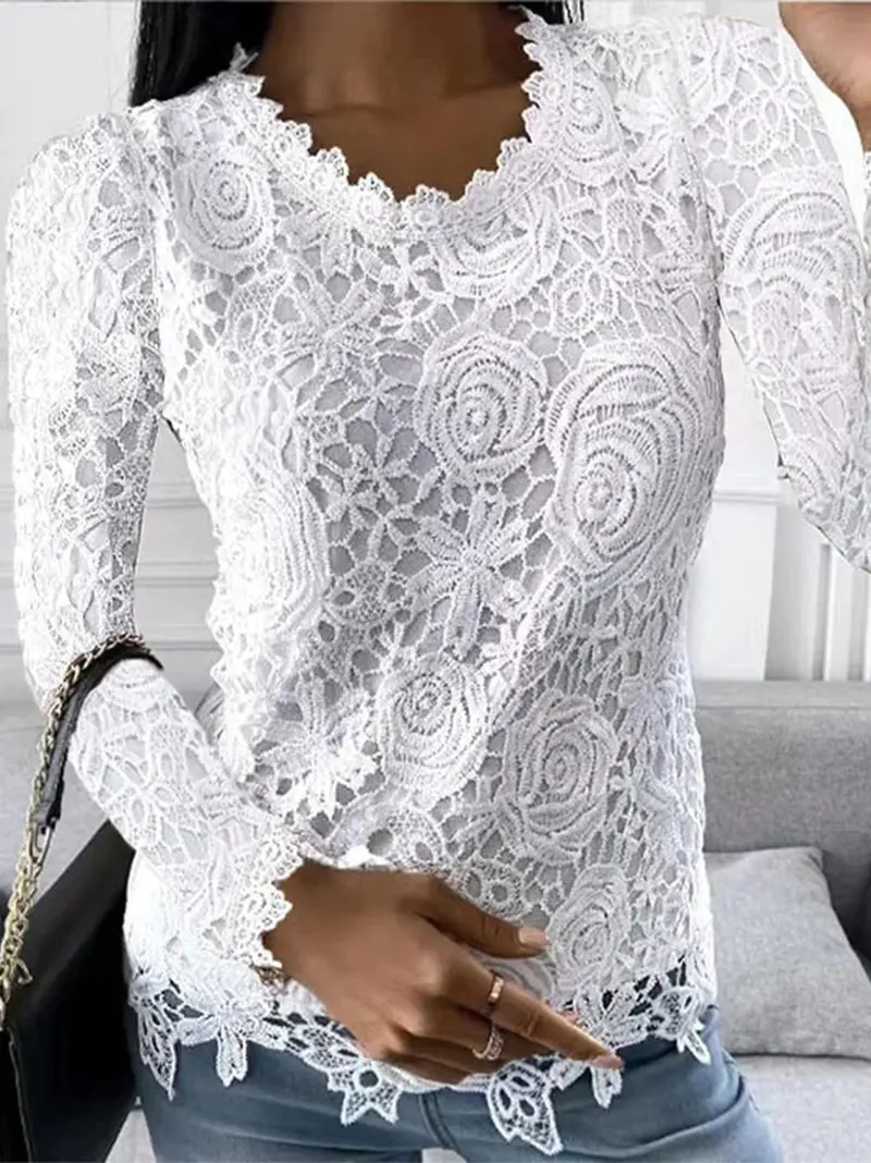 Damenbluse Feliza - Elegante Herbstmode 2025