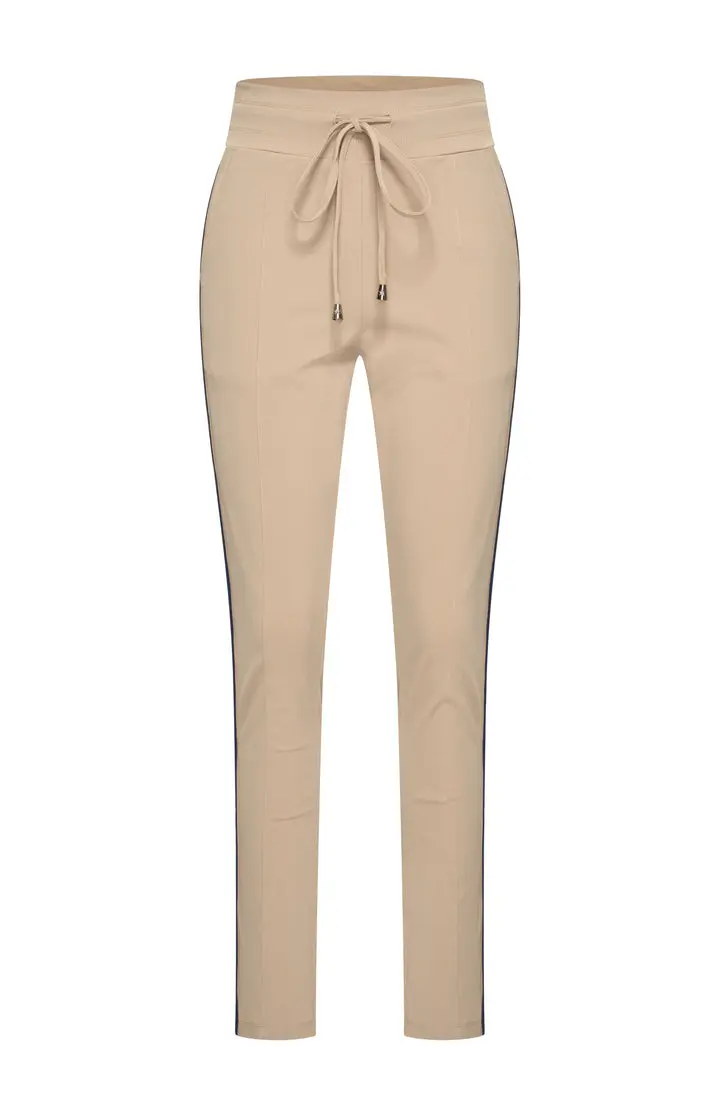 Danja Tape - Mi Piace - Travelstof Broek - Latte - 202669
