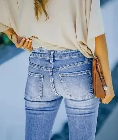 Dehnbare Damenjeans – Liora