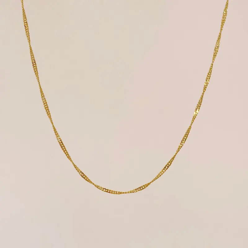 Delicate Twist Necklace