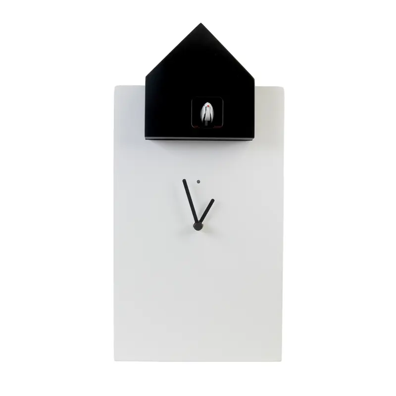 Diamantini & Domeniconi Koekoeksklok Ettore Large | Wit & Zwart