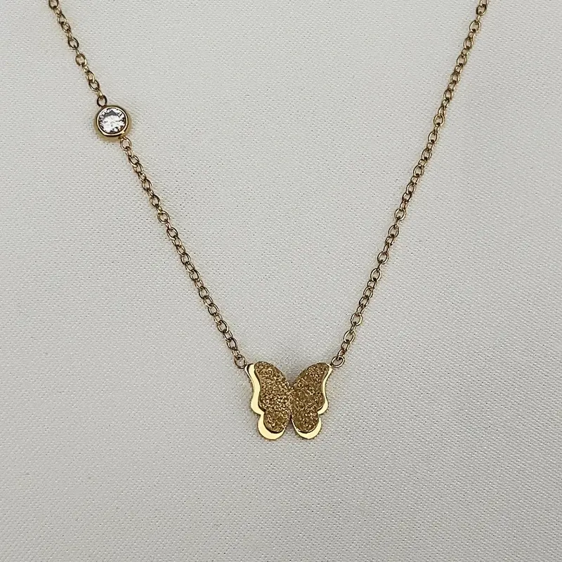 Diamond Butterfly | Ketting