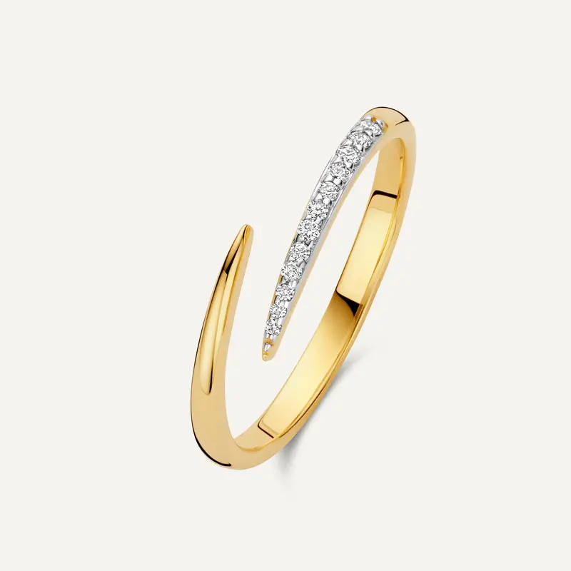 Diamond Claw Ring (0.08 ct)