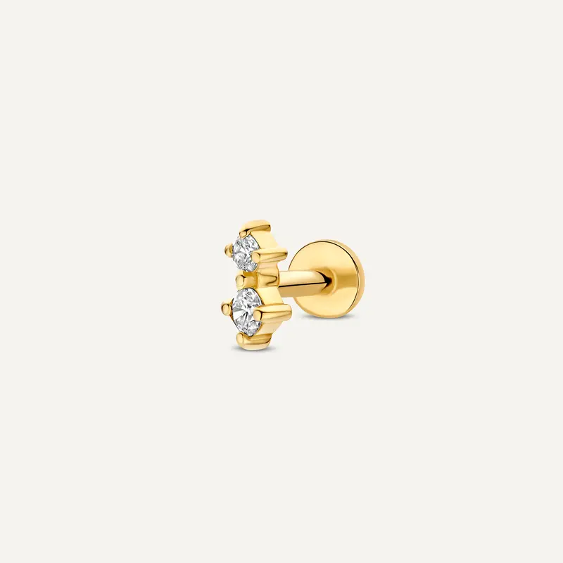 Diamond Duo Piercing (0.04 ct)